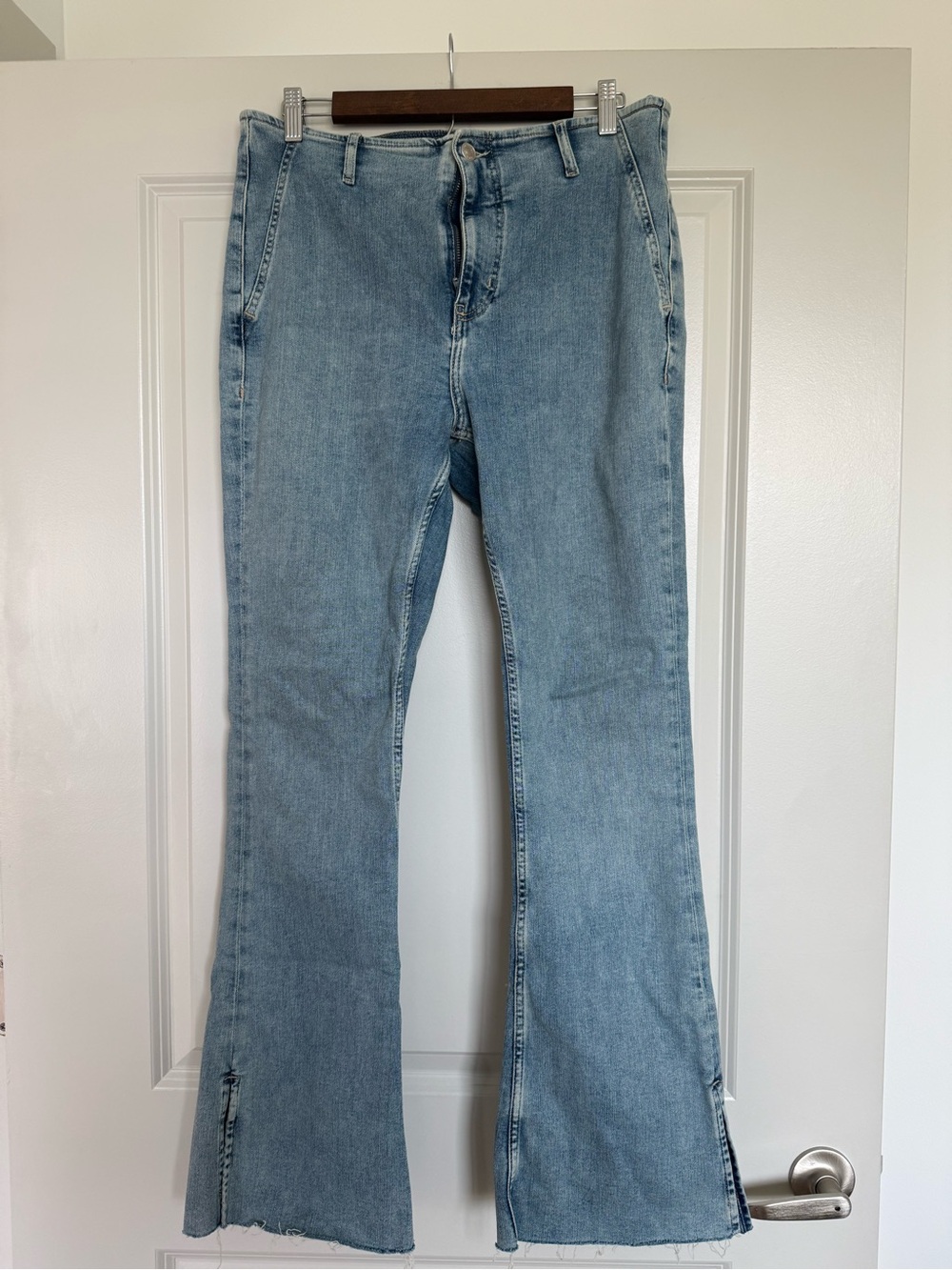 We The Free Light Blue Flare Jeans